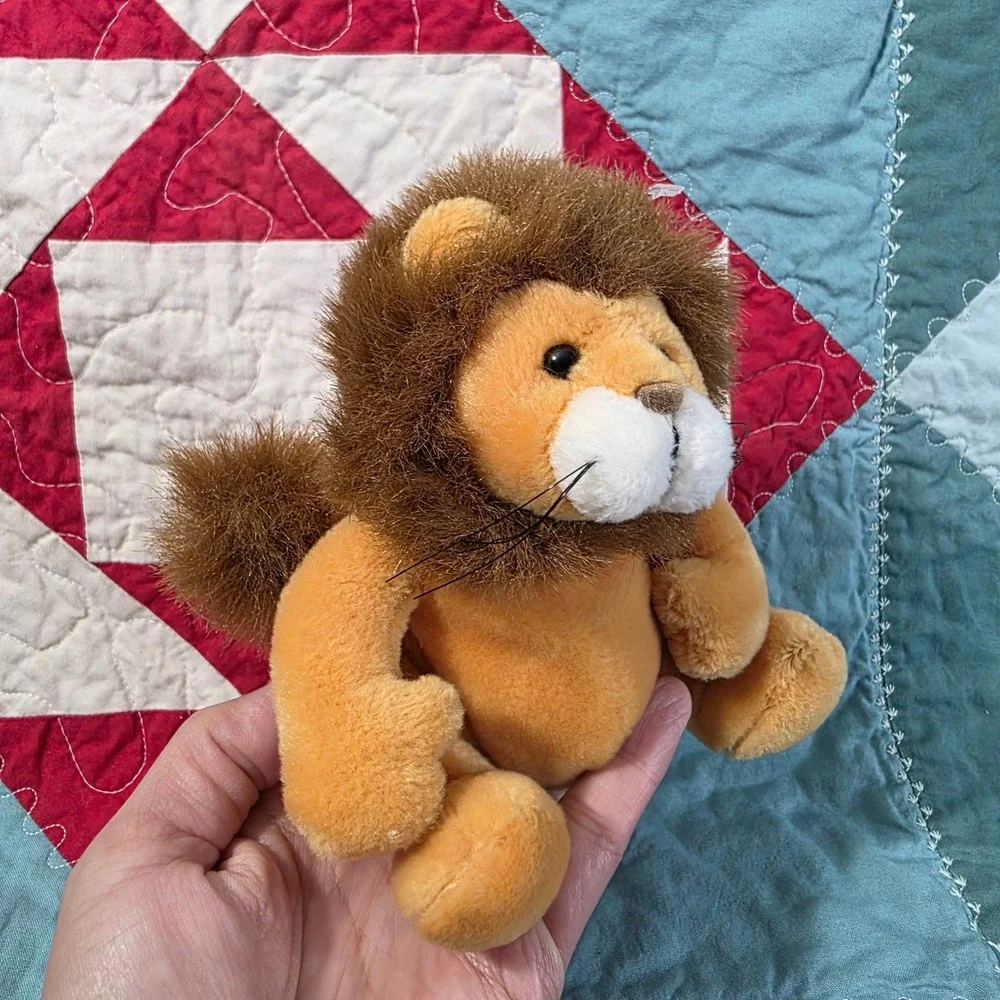 Kingdom‎ Critters Loyal Levi Lion Deuteronomy 6:5 Plush Mini Stuffed Animal Toy